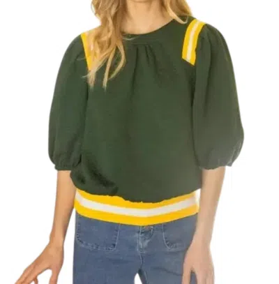 Voy Saints Top In Green