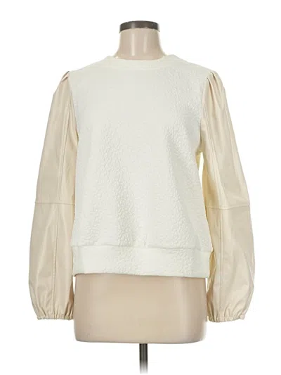 Pre-owned Voy Sweatshirt In White