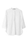 Voya Women's Sirius White Classic Shirt In White
