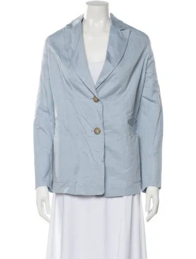 Pre-owned Voyage By Marina Rinaldi Blazer W/ Tags In Blue