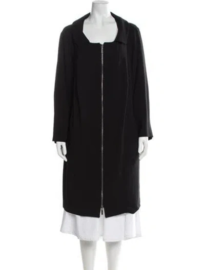 Pre-owned Voyage By Marina Rinaldi Coat In Gray