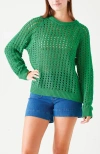 Voyageur By Mersea Amalfi Cotton Crochet Sweater