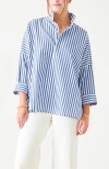 Voyageur By Mersea Emerson Pop Up Collar Top