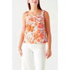 Voyageur By Mersea Jolie Square Neck Tank In Multi