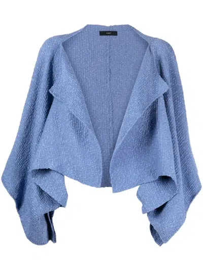 Voz Cropped-bolero In Periwinkle