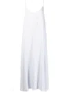 Voz Double-layer Cami Dress In Blue