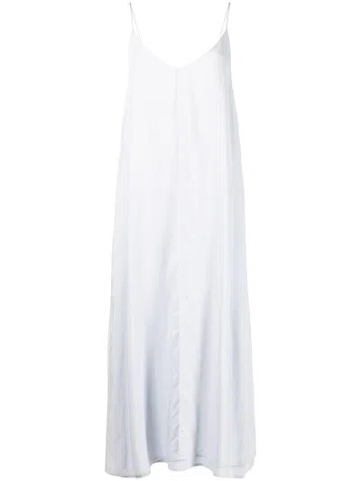 Voz Double-layer Cami Dress In Blue