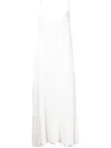 Voz Double-layer Cami Dress In White