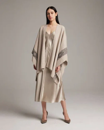 Voz Long Estrella Duster In Stone/black