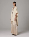 Voz Solid Alpaca Duster In Ivory