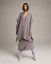 Voz Solid Alpaca Duster In Opal