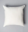 Voz Solid Cotton Euro Pillow In Ivory