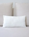 Voz Solid Lumbar Pillow In Ivory