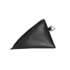 Vp Concept Women's Special Black Leather Medium Triangle Pouch