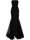 V:pm Atelier Ariana Gown In Black