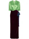 V:pm Atelier Carrie Maxikleid In Green