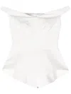 V:pm Atelier Corynne Off-shoulder Top In White