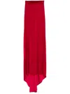 V:pm Atelier Gaia Maxi Skirt In Red