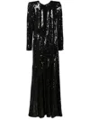 V:pm Atelier Gema Maxi Dress In Black