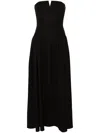 V:pm Atelier Lilis Strapless Maxi Dress In Black