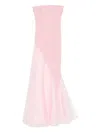 V:pm Atelier Linda Maxi Dress In Pink