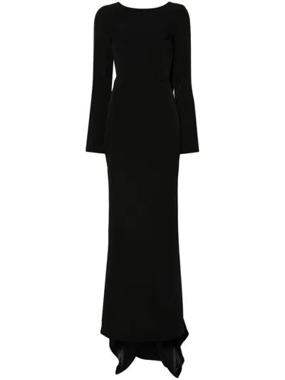 V:pm Atelier Penn Gown In Black