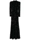 V:pm Atelier Sabrina Maxi Dress In Black