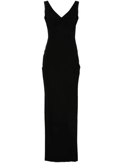 V:pm Atelier Salma Maxi Dress In Black