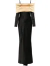 V:pm Atelier Tanya Maxi Dress In Black
