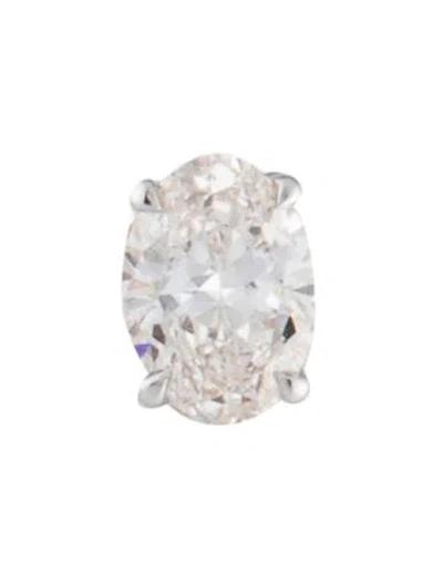 Pre-owned Vrai 14k Lab-grown Diamond Single Stud Earring In Multicolor