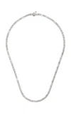 Vrai 14k White Gold Diamond Tennis Necklace