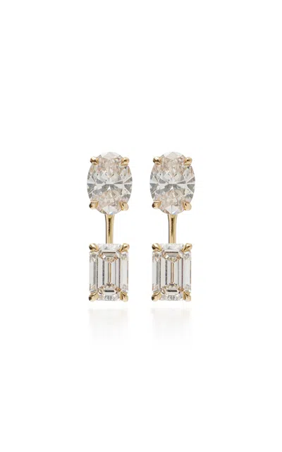 Vrai 14k Yellow Gold Diamond Earrings