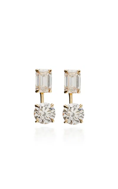 Vrai 14k Yellow Gold Diamond Earrings