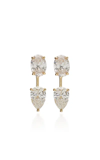 Vrai 14k Yellow Gold Diamond Earrings