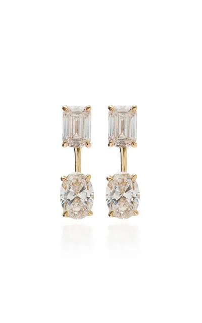 Vrai 14k Yellow Gold Diamond Earrings