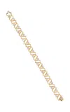 VRAI 14K YELLOW GOLD LAB-GROWN DIAMOND BRACELET