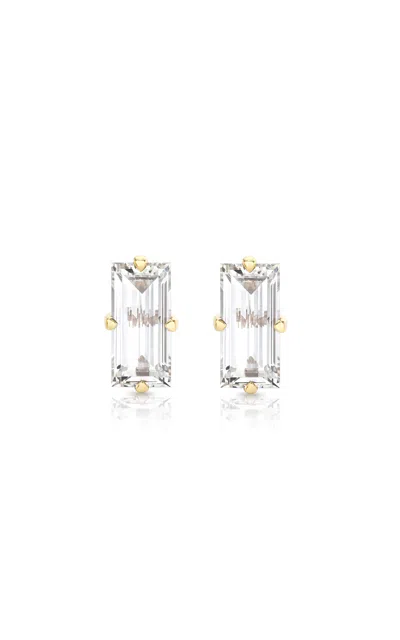 Vrai Iconic 14k Yellow Gold Diamond Earrings