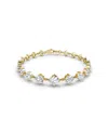 Vrai 14k Yellow Gold Lab-grown Diamond Tennis Bracelet