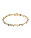 VRAI MIXED SHAPE BRACELET, 5.6CTW BAGUETTE & BRILLIANT ROUND LAB GROWN DIAMONDS