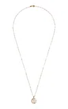 Vrai Moon 18k Yellow Gold Diamond Necklace