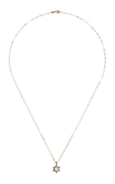 Vrai Star 18k Yellow Gold Diamond Necklace