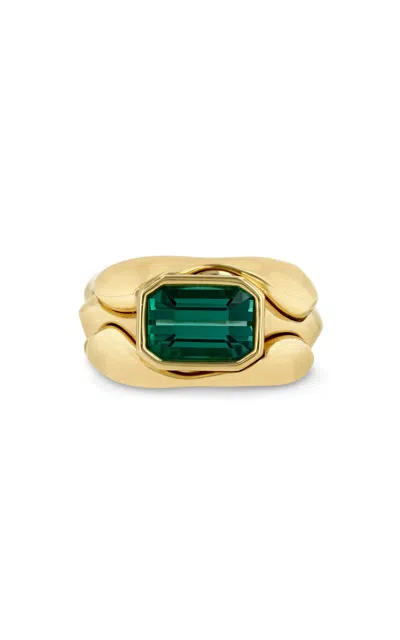Vram Cayryn Iii 18k Yellow Gold Tourmaline Ring