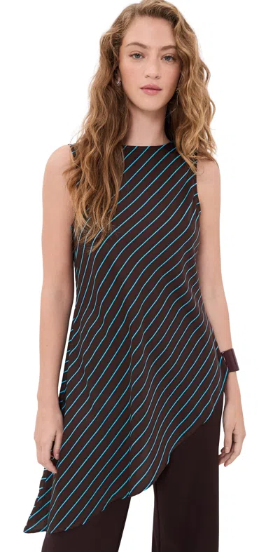 Vrg Grl Brynn Tunic Top Stripe Stripe
