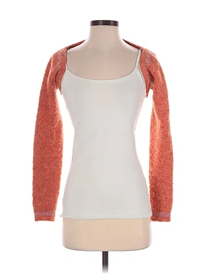 Pre-owned Vrg Grl Cardigan Sweater In Orange