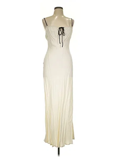 Pre-owned Vrg Grl Casual Dress In White