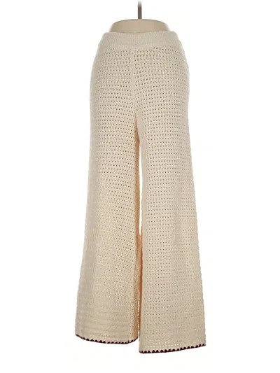 Pre-owned Vrg Grl Casual Pants In Ivory