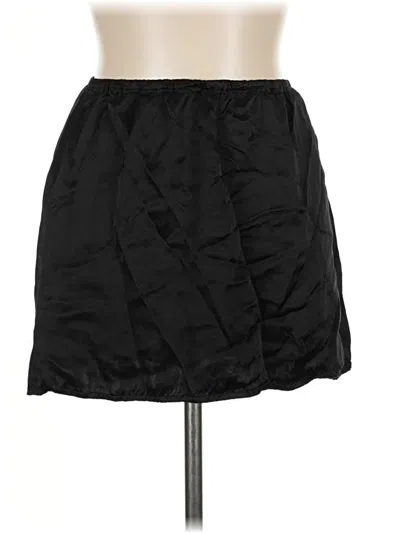 Pre-owned Vrg Grl Casual Skirt In Black