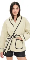 Vrg Grl Kenya Jacket Bone In Gray