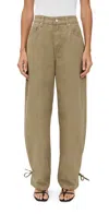 Vrg Grl Marnie Khaki Denim Jeans Khaki In Green