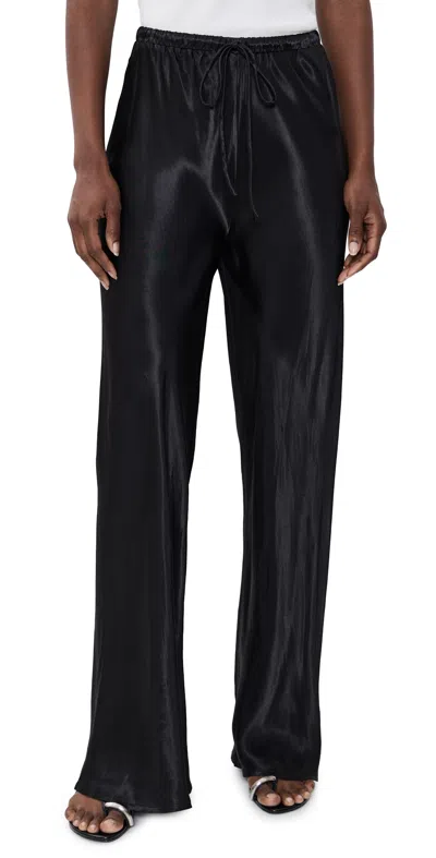 Vrg Grl Rae Satin Pants Black